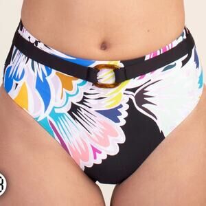 Trina Turk Seychelles Floral Print Bikini Bottoms